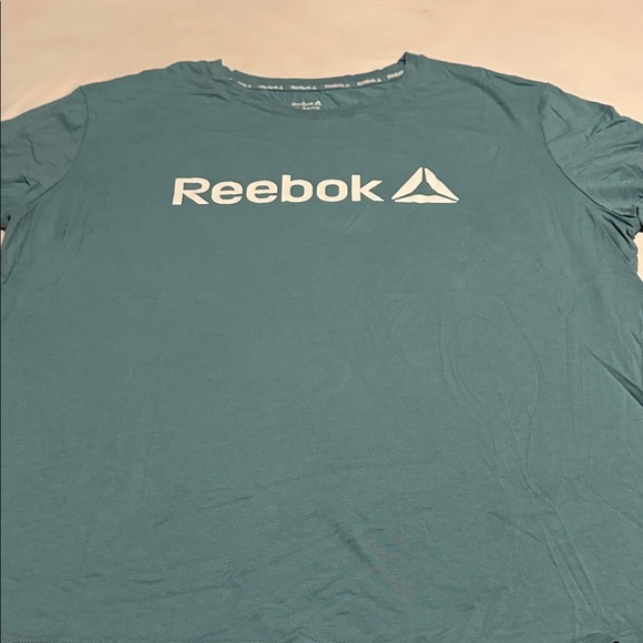Reebok Teal Crew Neck Tee - Picture 4 of 5